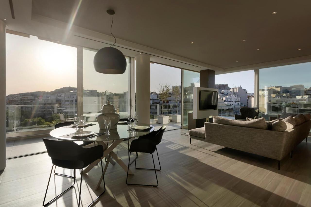 Ueber Lux 2 Bedroom New Penthouse With Acropolis View Athen Exterior foto