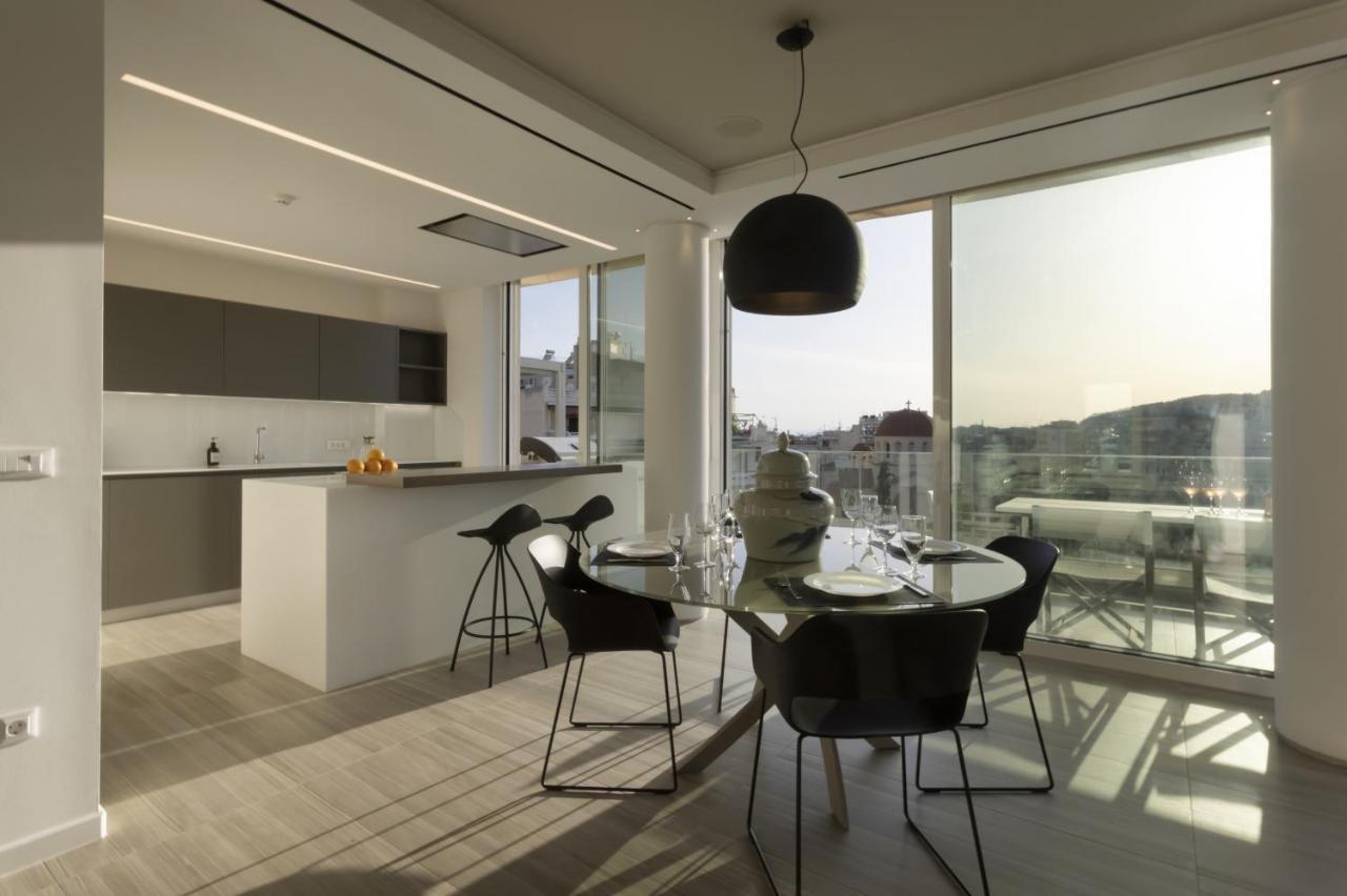 Ueber Lux 2 Bedroom New Penthouse With Acropolis View Athen Exterior foto